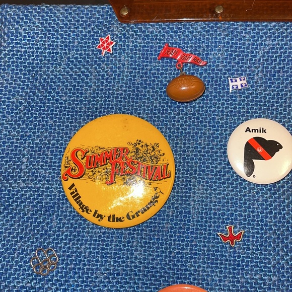 Vintage Pin Lovers Dream Handmade Purse - Picture 8 of 17